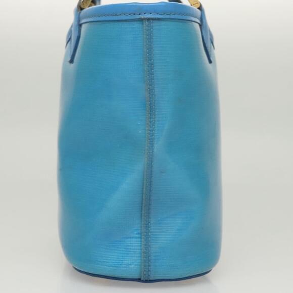 LOUIS VUITTON Epi Plage Mini Lagoon Bay Hand Bag Blue M92472 - Picture 4 of 12